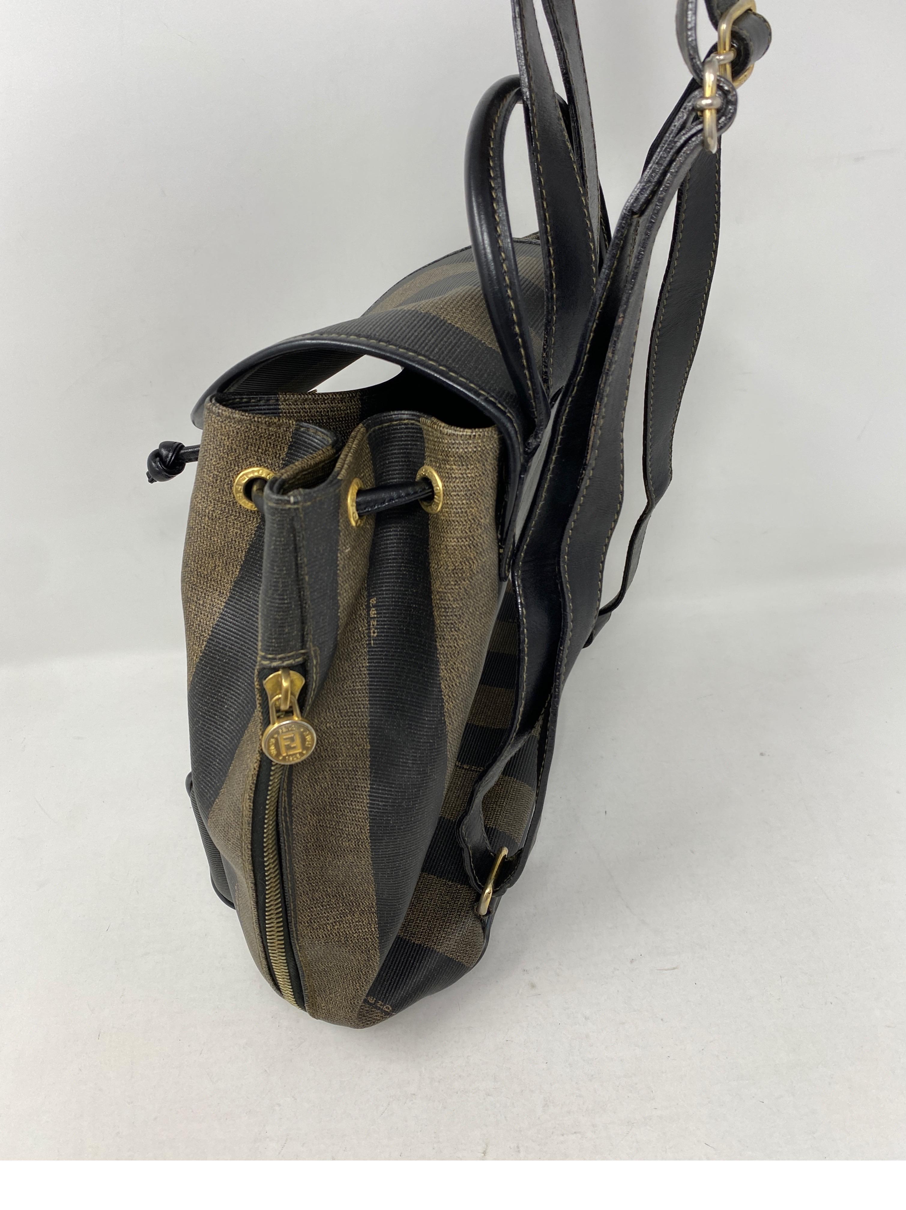 Fendi Vintage-Rucksack 8