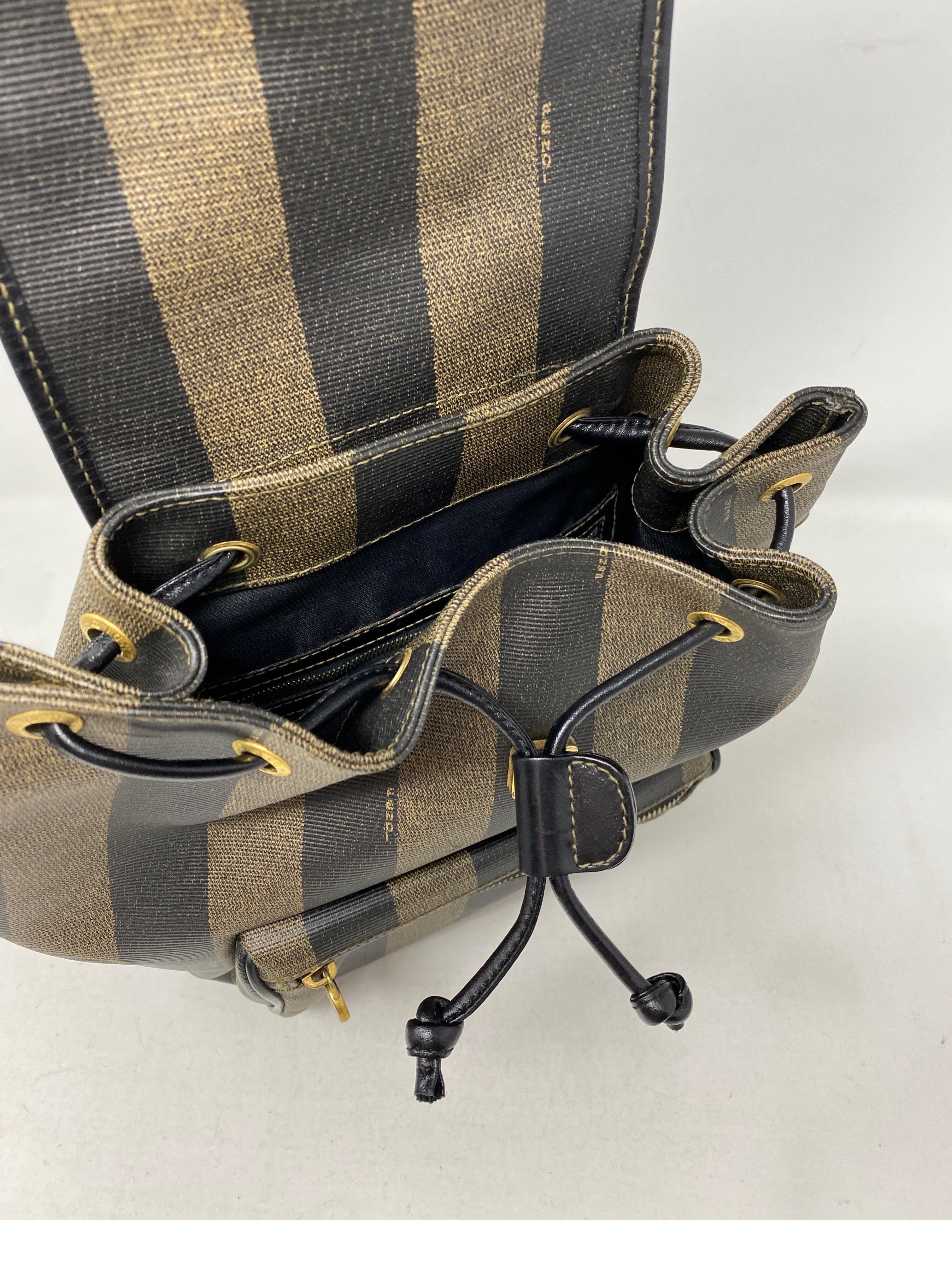 Fendi Vintage-Rucksack im Zustand „Hervorragend“ in Athens, GA