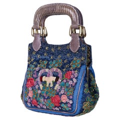 Fendi Vintage Beaded & Embroidered Bag Limited Edition