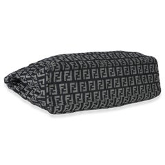 Fendi Vintage Noir FF Canvas Zucchino Tote