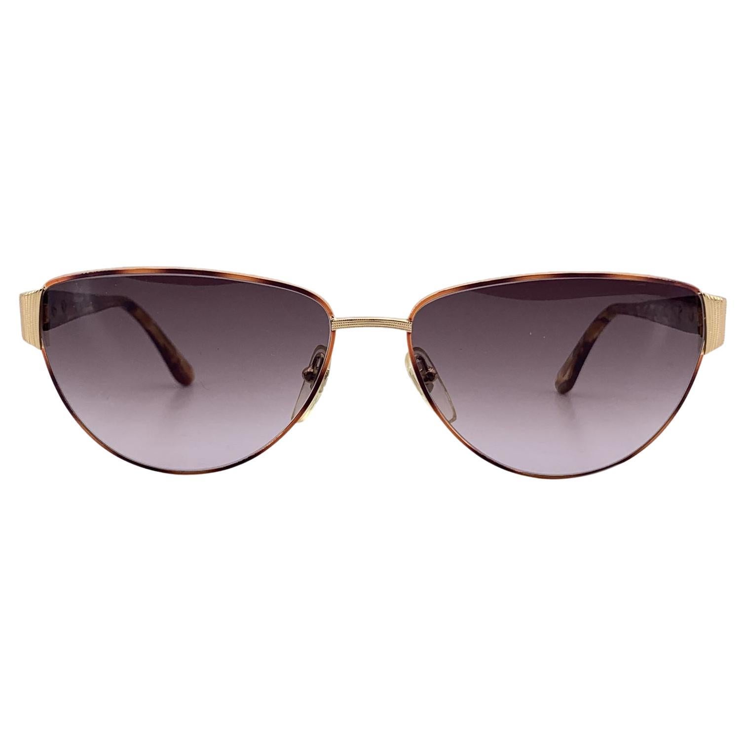 Fendi Vintage Caramel Sunglasses FV 147 59/15 135mm en venta