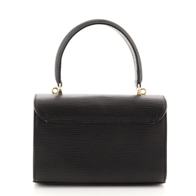 Fendi Vintage Convertible Top Handle Flap Bag Textured Leather Mini at ...