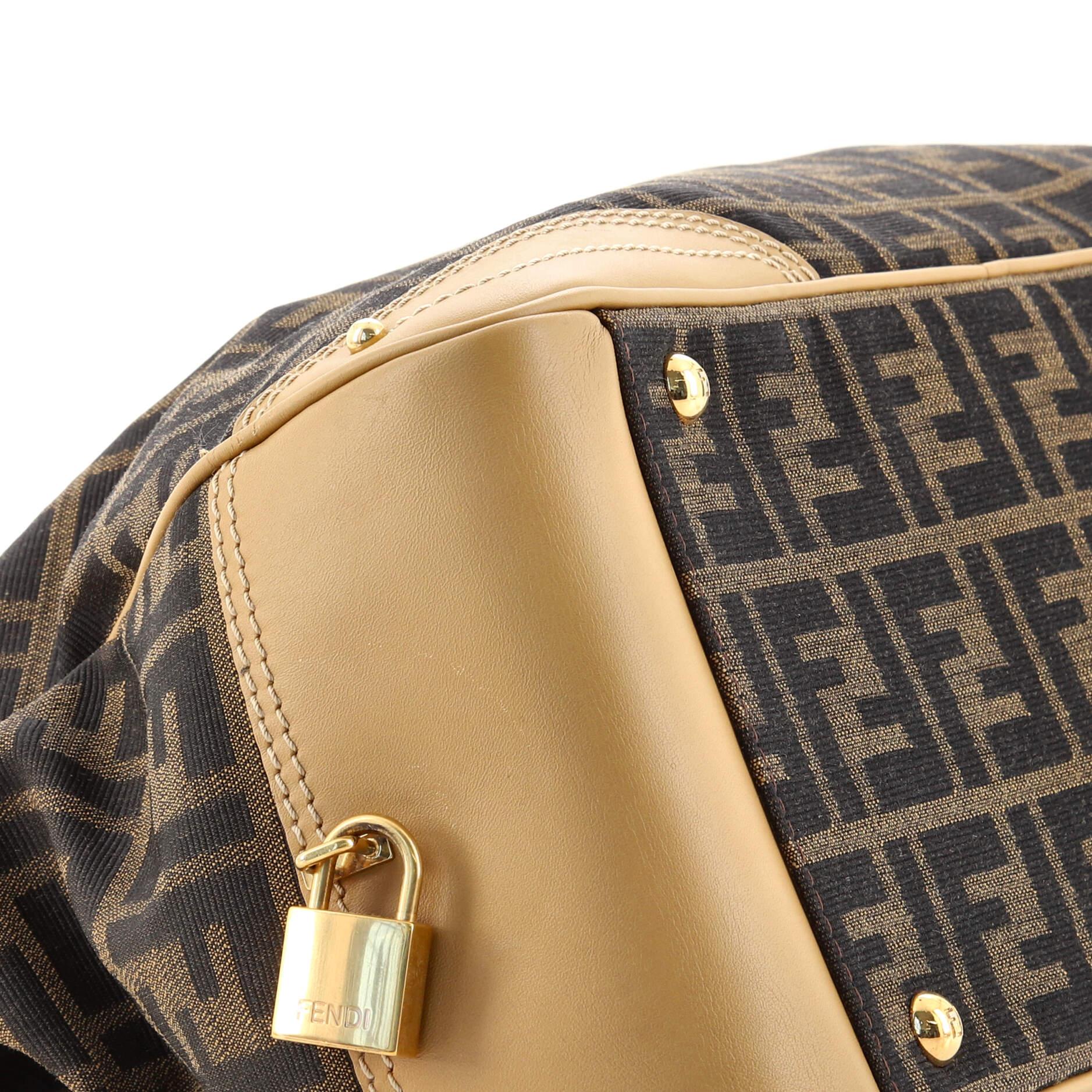 Fendi Vintage Frame Doctor Bag Zucca Canvas Large 2