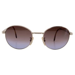 Fendi Vintage Gold Metal Sunglasses VL 7007 51/19 140mm