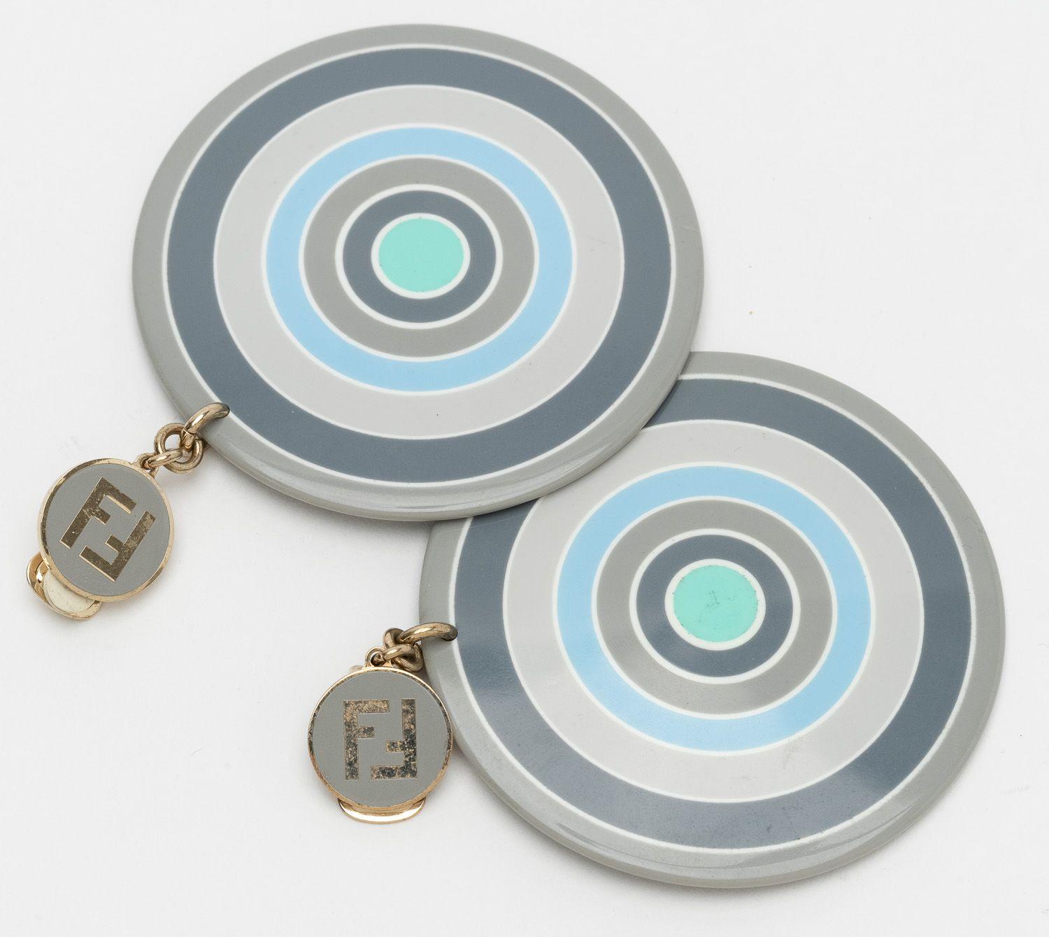vintage fendi earrings