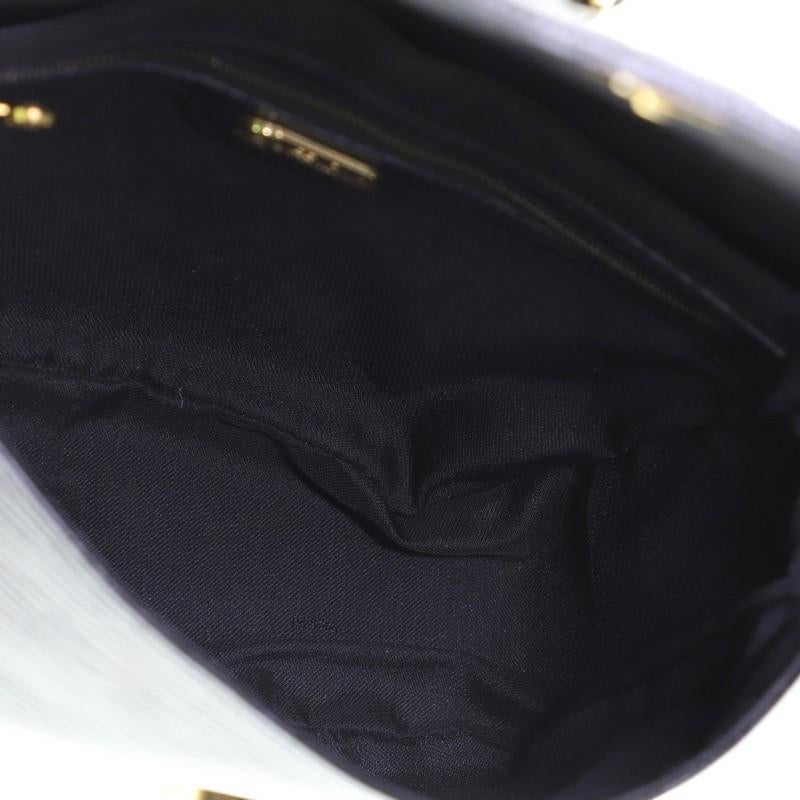 Women's or Men's Fendi Vintage Logo Shoulder Bag Textured Leather Small