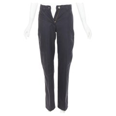 FENDI Vintage Logo Tape Straight Leg Jeans IT42 M