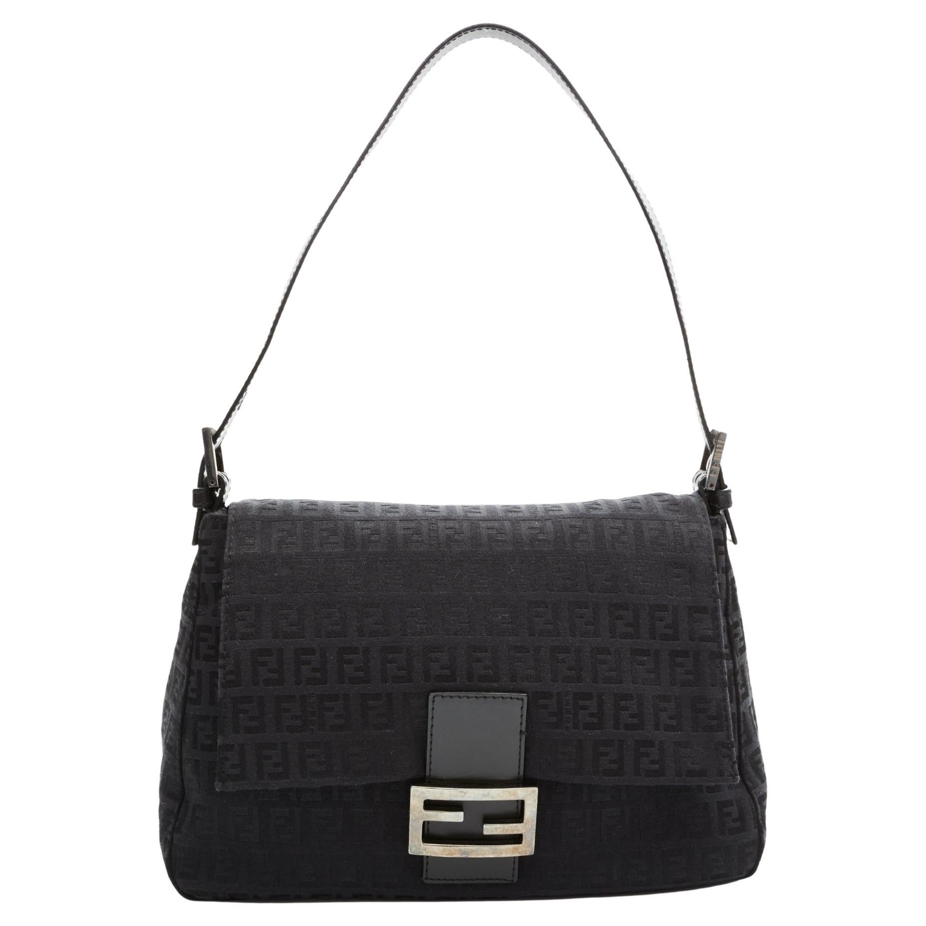 Fendi Black Snakeskin Baguette main image 1