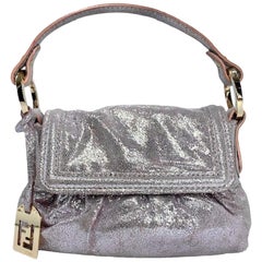 Fendi Vintage Metallic Mini Chef Bag