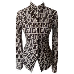 Camicetta Monogram Fendi Vintage.