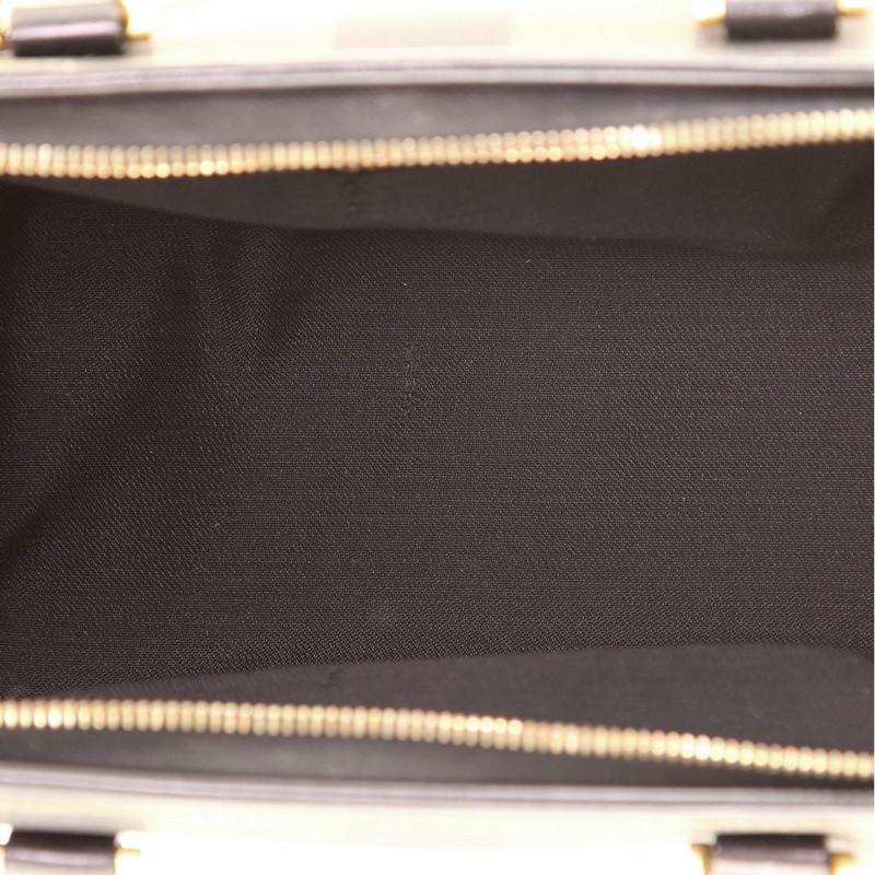 Femenino o masculino Fendi Vintage Pequin Bolso Boston Convertible Lona Estucada Pequeño