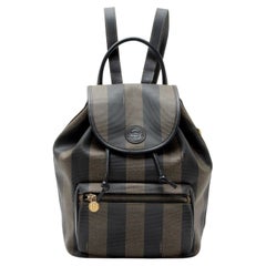 Fendi Vintage Pequin Drawstring Backpack