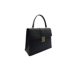 Fendi Vintage SAS Penguin Trapezoid Top Handle Bag