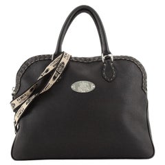 Fendi Vintage Selleria Kuppeltasche aus Leder Medium