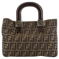 Fendi  Vintage Shopper Tote Zucca Canvas Small