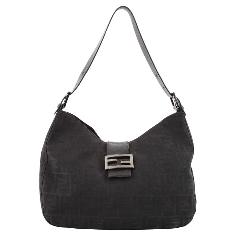 Fendi Vintage Shoulder Bag Zucca Canvas Medium at 1stDibs