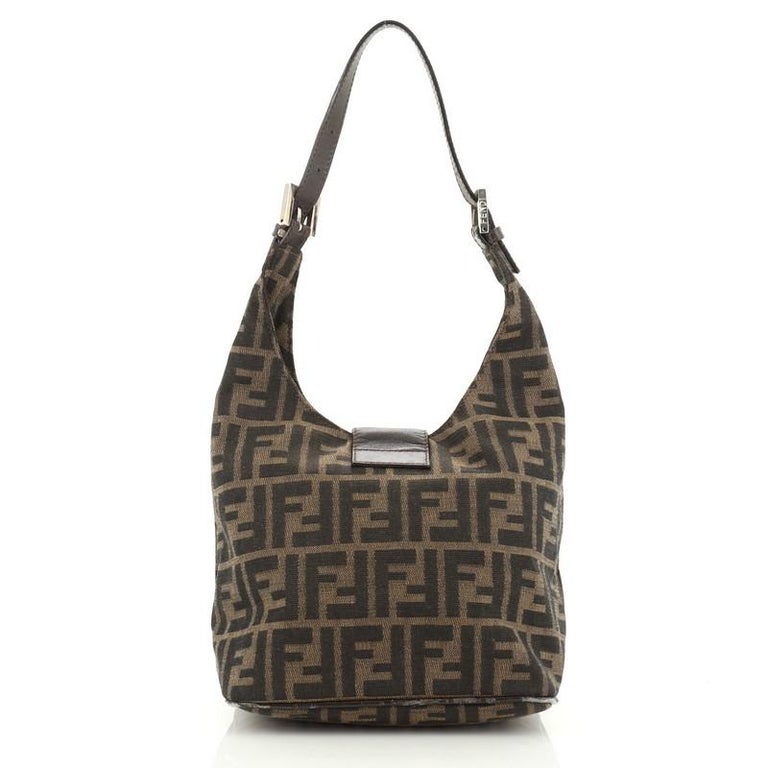 Fendi Vintage Shoulder Bag Zucca Canvas Small at 1stDibs fendi