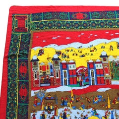 Fendi  Vintage Silk Maxi Scarf