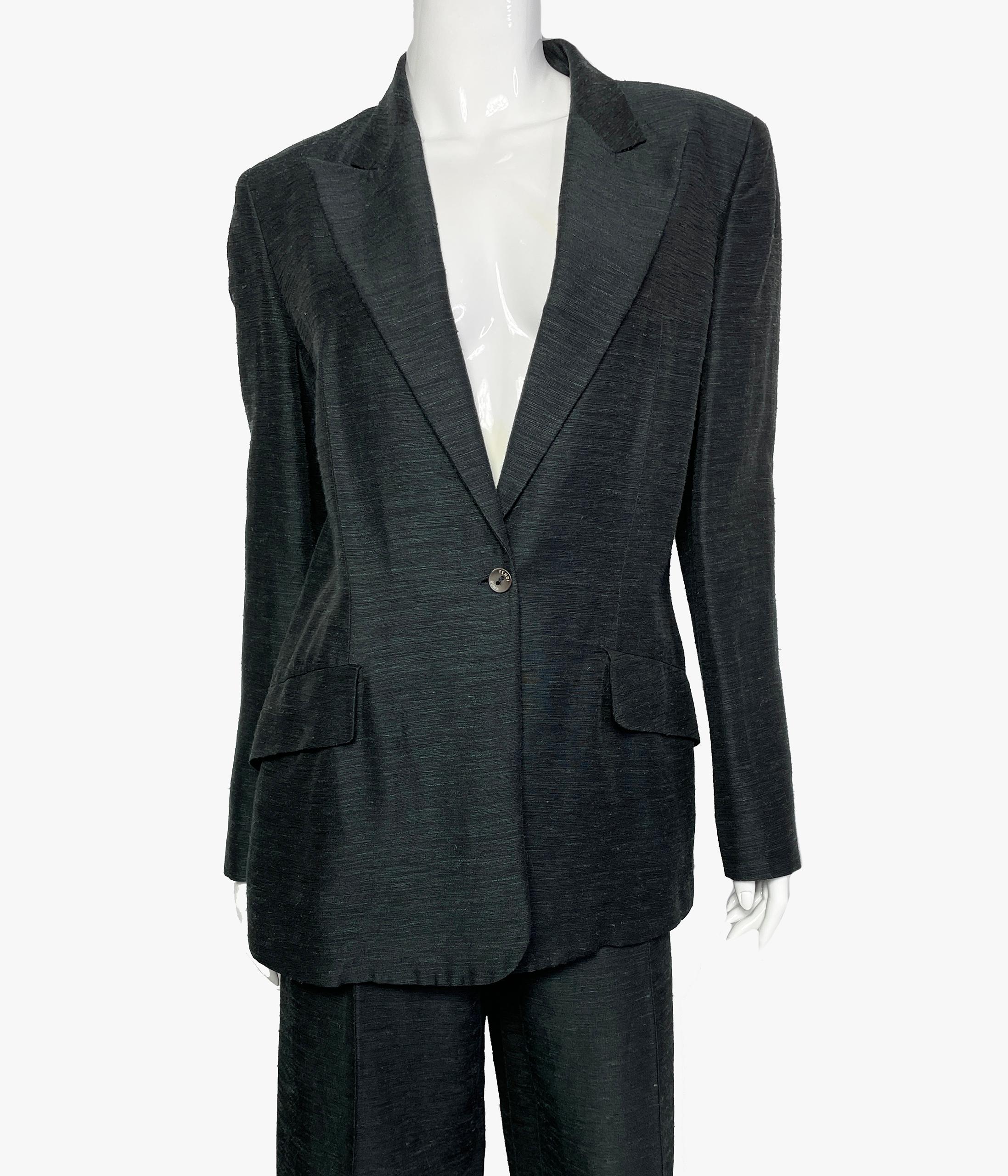 Combinaison pantalon deux pièces vintage Fendi en vente 3