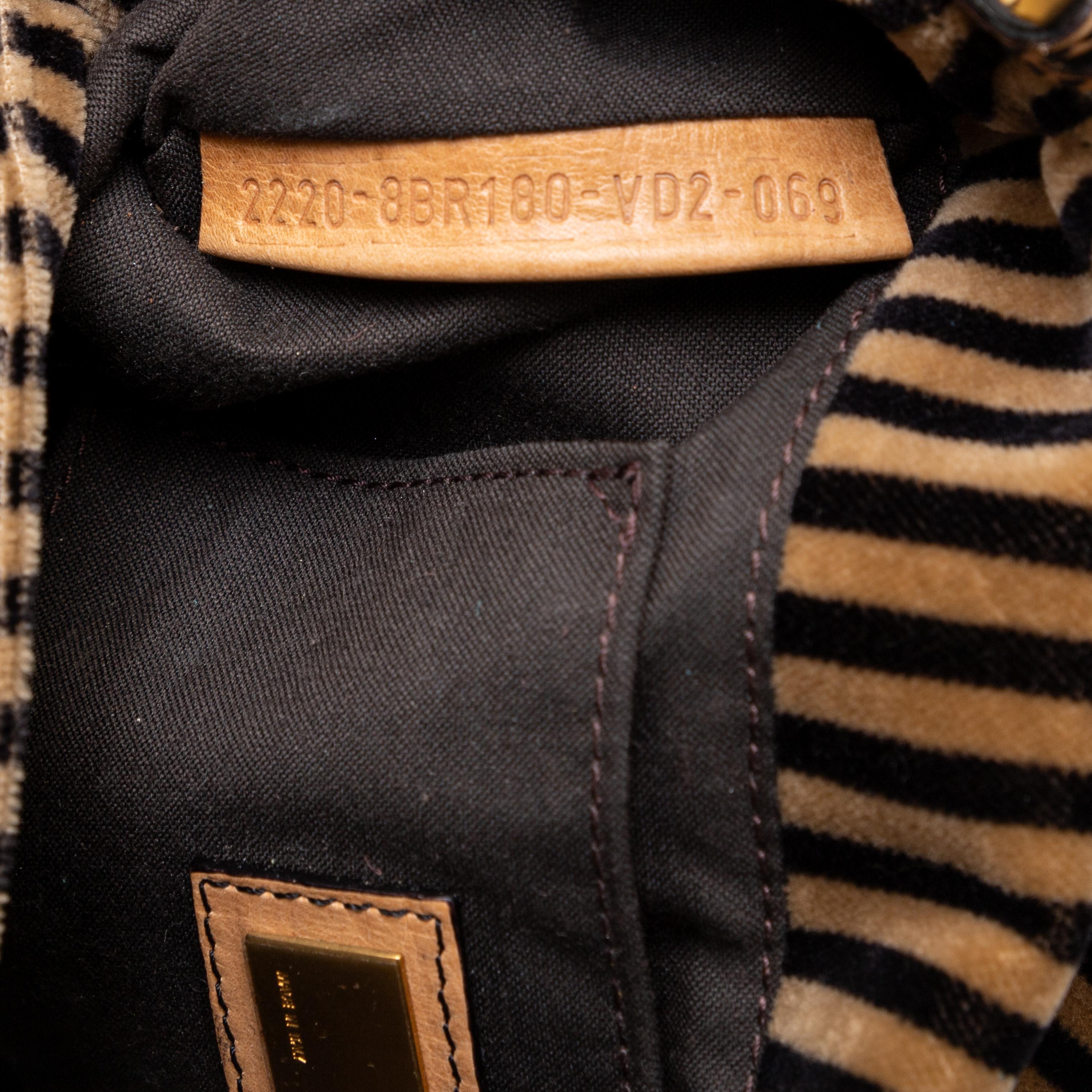 Fendi Vintage Velvet Baguette - '00s 5