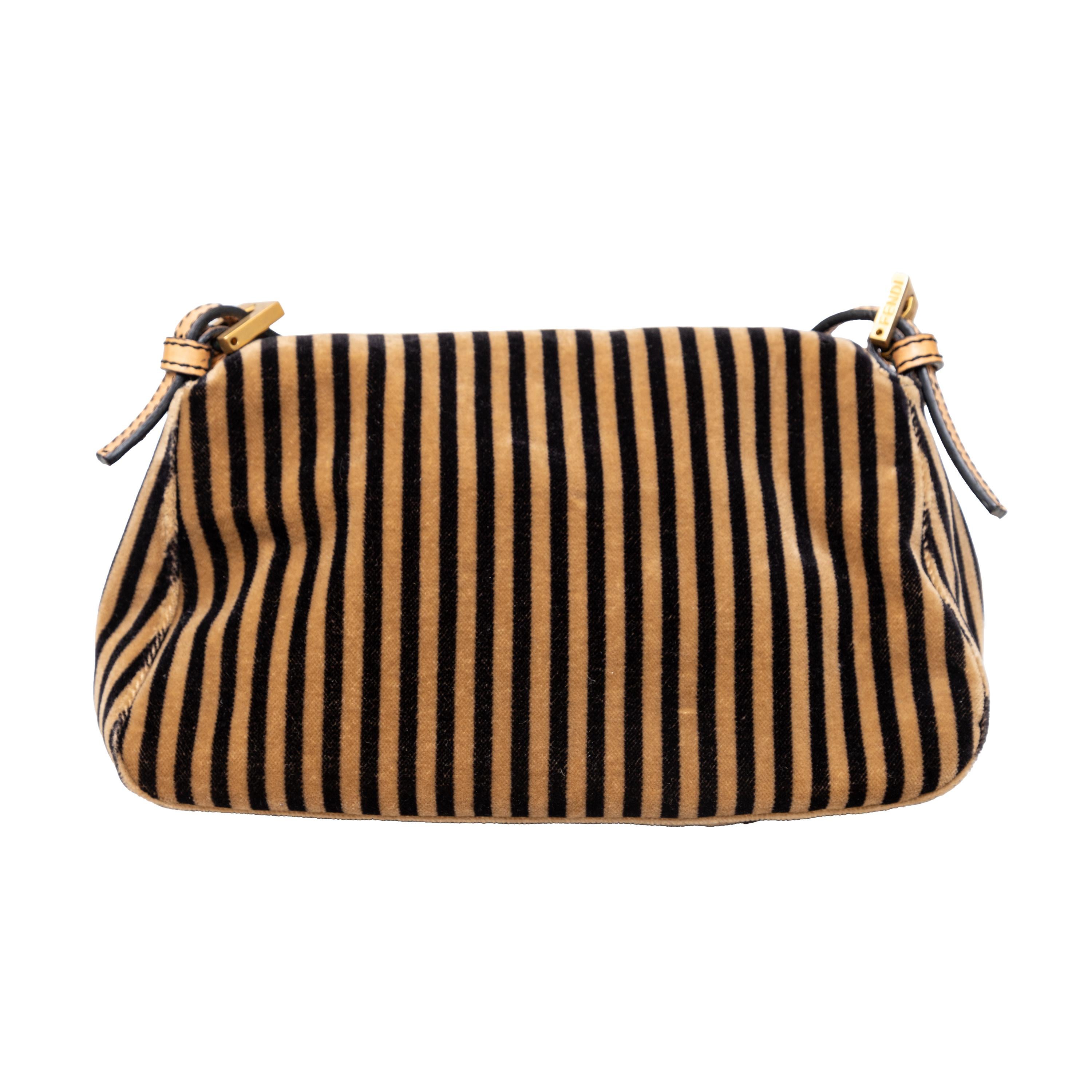 Women's Fendi Vintage Velvet Baguette - '00s