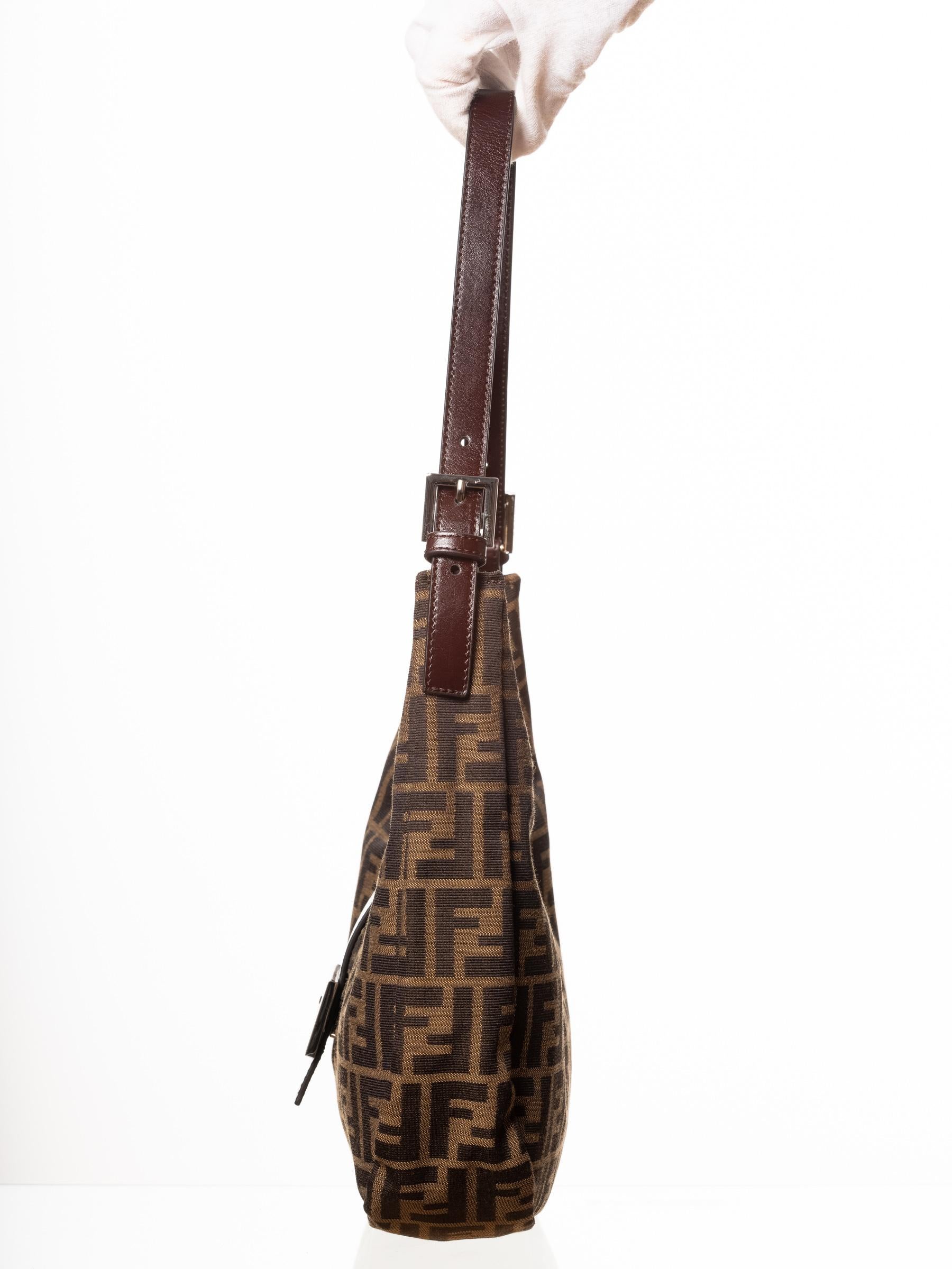 Fendi Vintage Zucca Baguette Croissant Bag at 1stDibs | fendi croissant ...