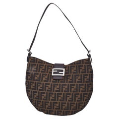 Fendi Vintage Zucca Croissant Hobo Sac