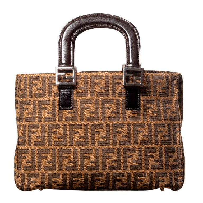 Fendi VIntage Zucca Handbag at 1stDibs | fendi 00705759, 00705759 fendi,  fendi zucca top handle bag