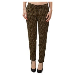 Fendi Vintage Zucca Logo Pants (Size 30)