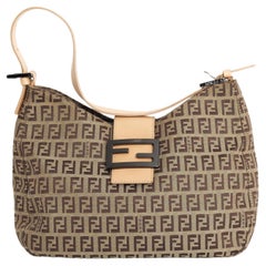 Fendi Retro Zucca Print Hobo Bag