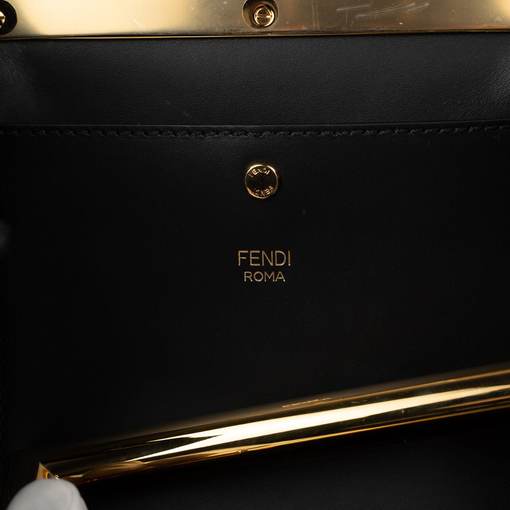  Fendi Way Medium Black For Sale 1