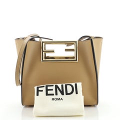 Fendi Way Tote Leather Small