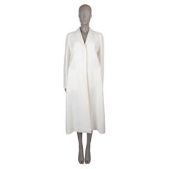 Chaqueta de lino encerado blanca de FENDI 2025, talla 40 S