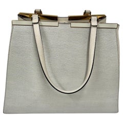 Fendi White 2jour bag