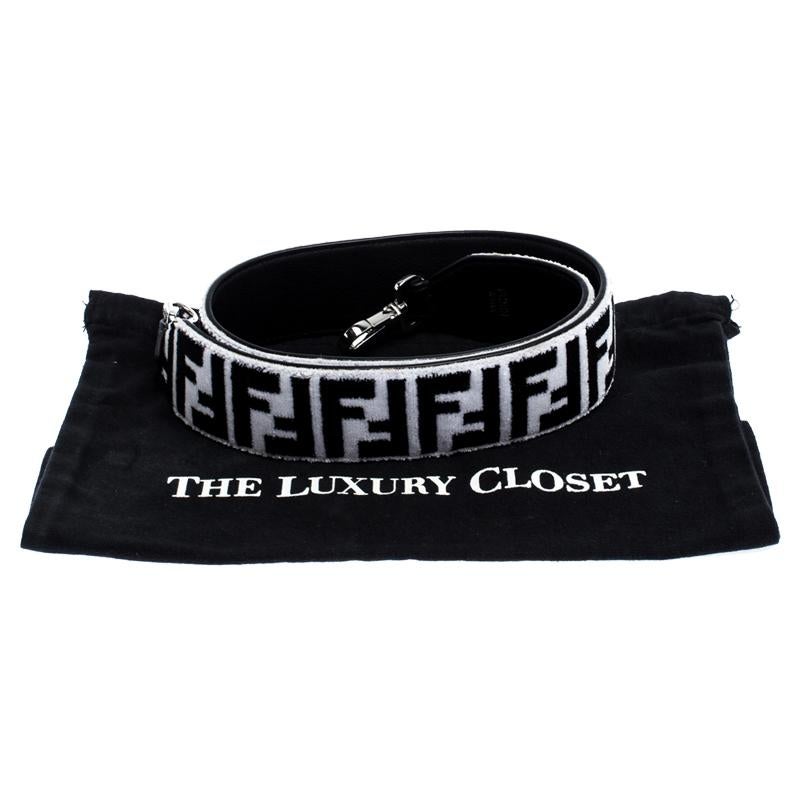 black and white fendi headband