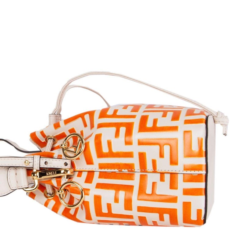 Mon trésor crossbody bag Fendi Orange in Plastic - 15416081