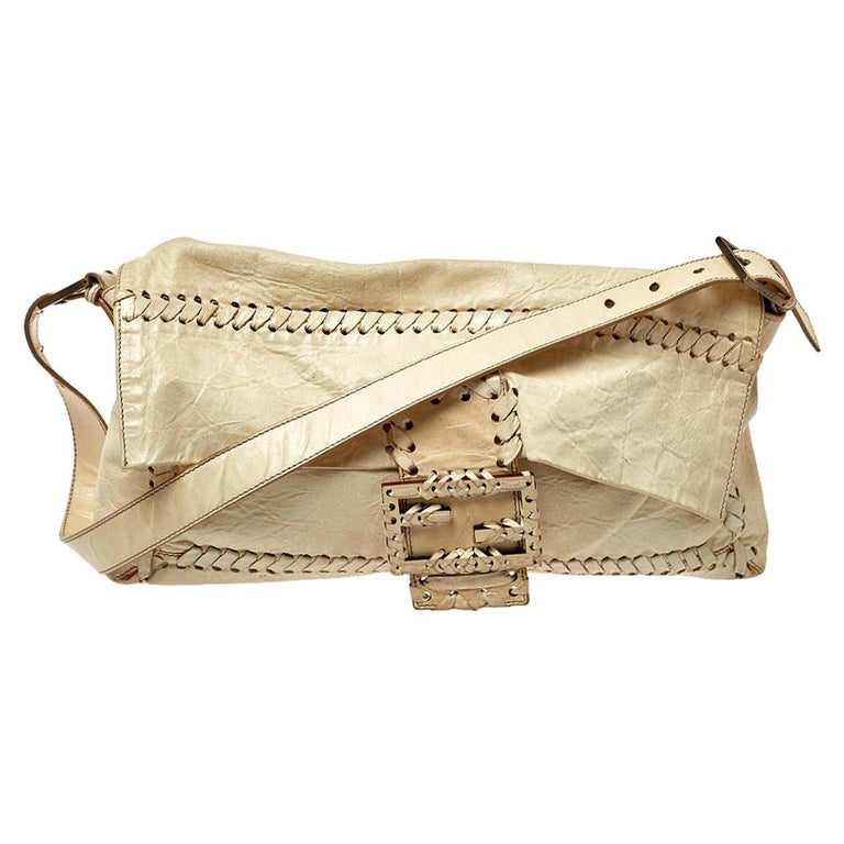 Fendi whipstitch baguette Clearance