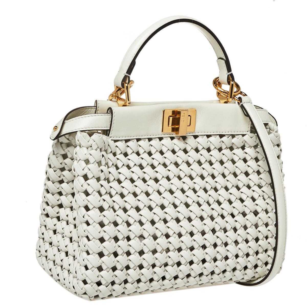 fendi woven peekaboo