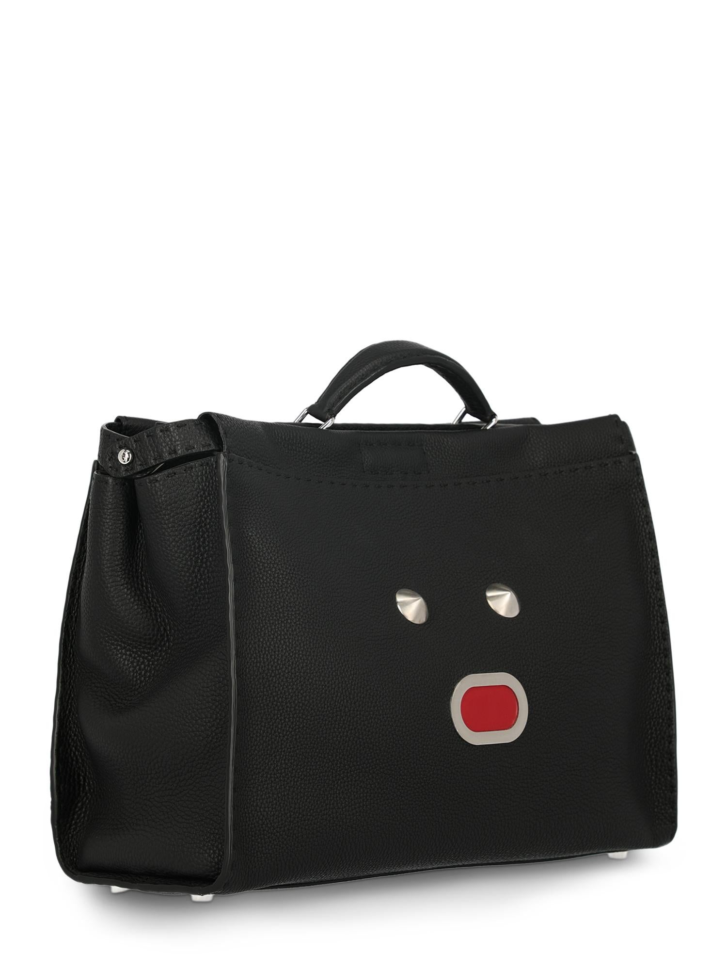 Fendi Woman Peekaboo Black  In Excellent Condition For Sale In Milan, IT