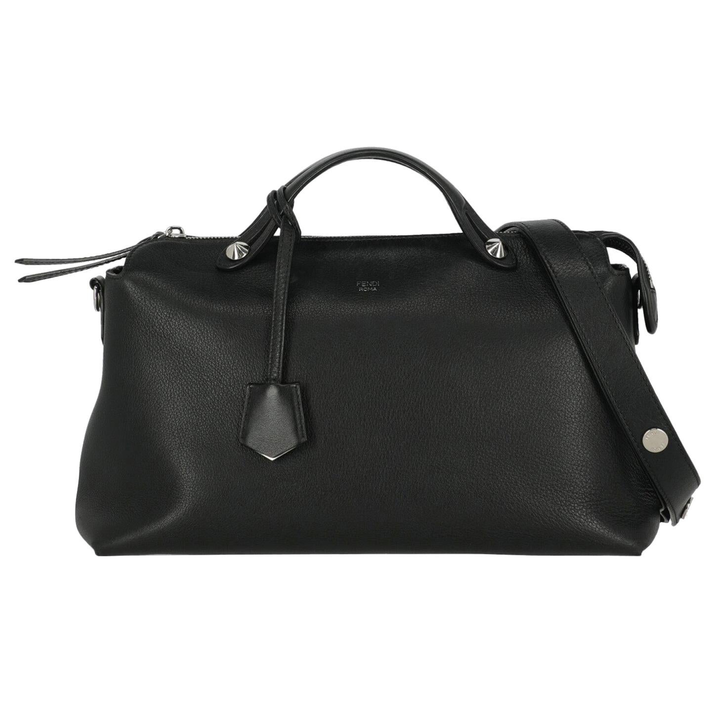 Fendi Women  Handbags By The Way Black Leather For Sale