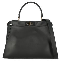 Fendi Women  Handbags  Peekaboo Black Leather