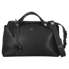 Fendi Women Shoulder bags By The Way Black Leather 