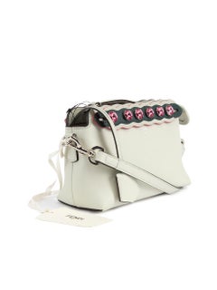 Fendi Women's Blue Mini Crystal By The Way Boston Satchel