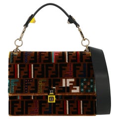 Fendi Women's Crossbody Bag Kan I Black