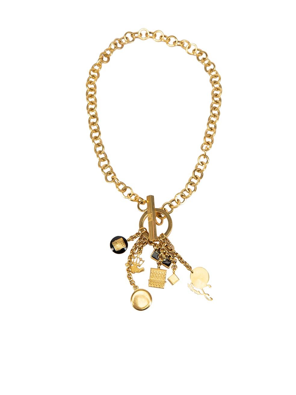 fendi charm necklace