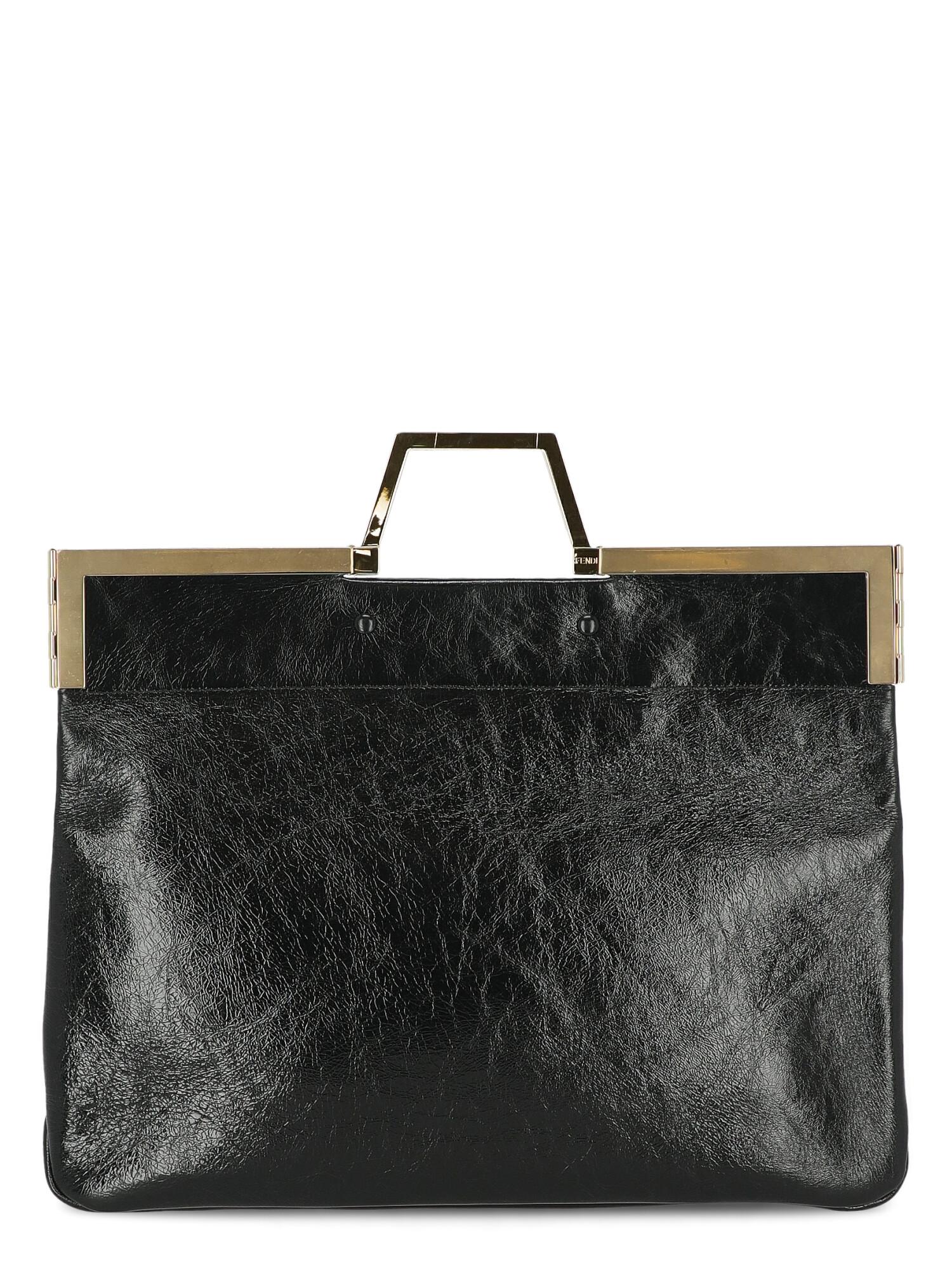 Fendi Women's Handbag Black Leather For Sale 1