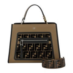 Fendi Women's Handbag Brown Leather