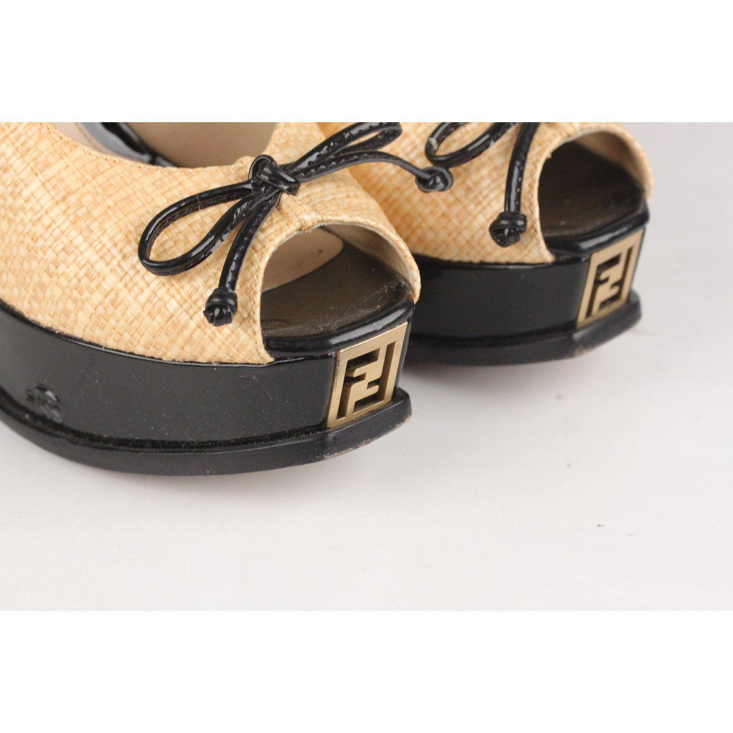 raffia pumps