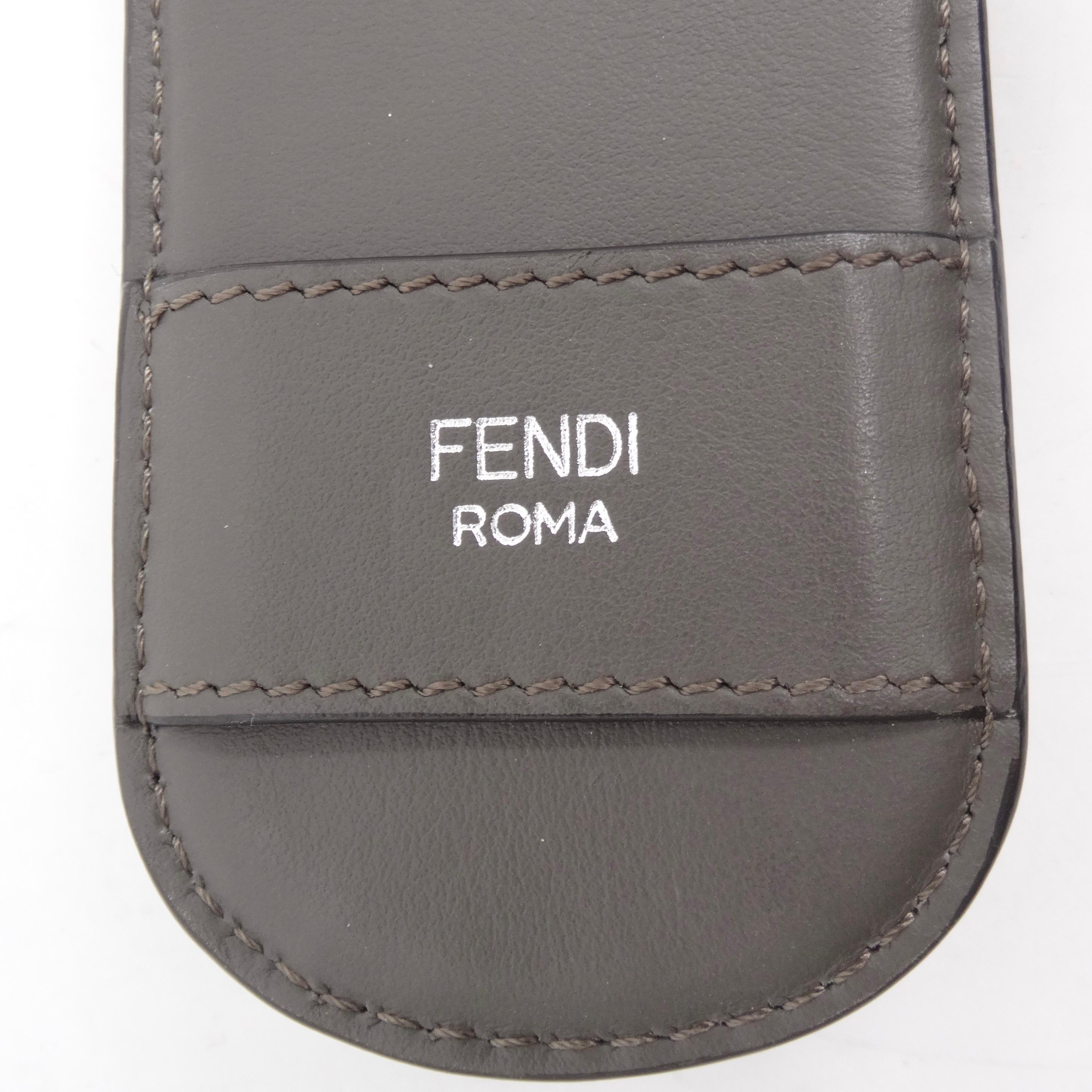 Women's or Men's Fendi x Fila Zucca Strap Cover For Sale