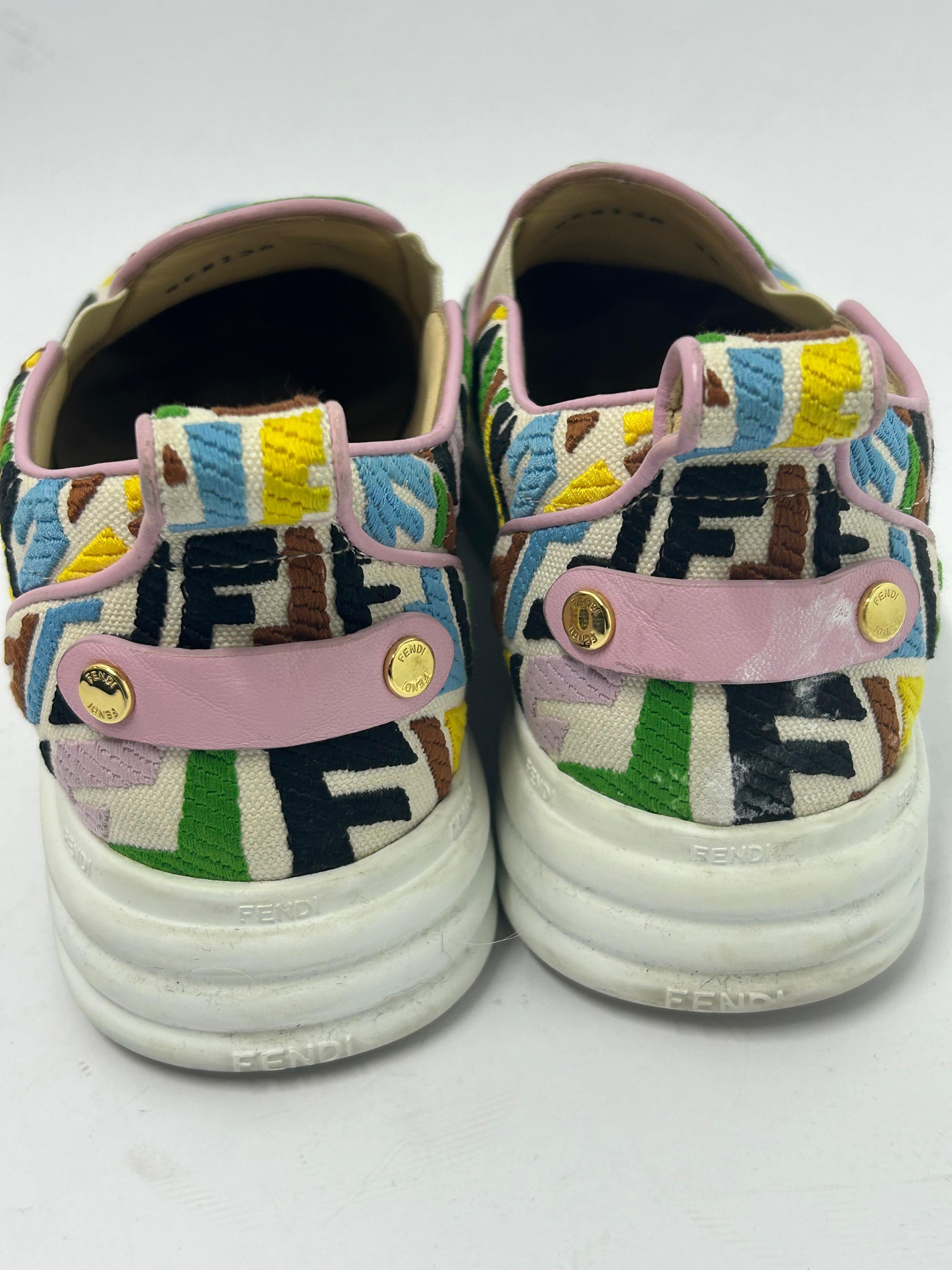 Fendi X SARA COLEMAN Zapatillas Slip On EU 38 en venta 5